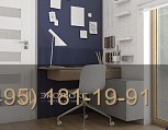Детский рабочий уголок с домиком в стиле минимализм фото 8