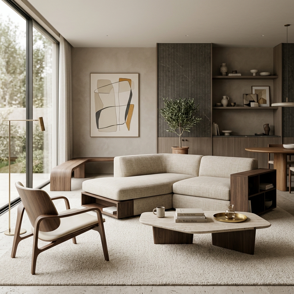 Современная мебель для гостиной ЭКОЛЮКС